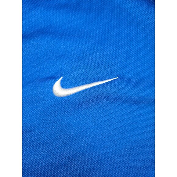 Nike Golf Blue Dri-Fit Mens Polo XL Short Sleeve Lightweight Breathable - Picture 7 of 8